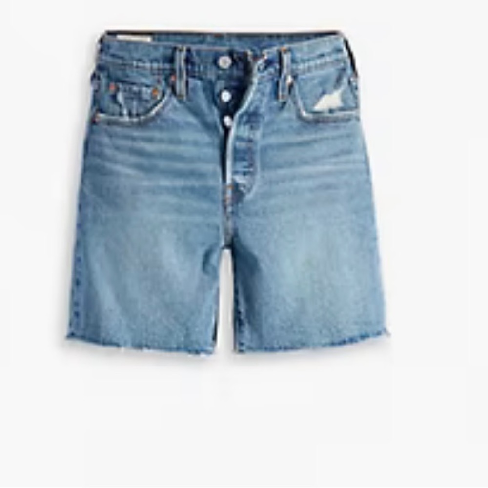 Levi’s 501 Mid Thigh Easy Through Hip Jean shirts, NWT size 27